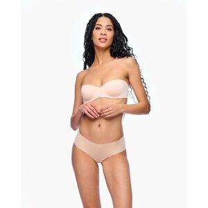 COSABELLA NUDE ROSE EVOLUTION STRAPLESS CONVERTIBLE BRA SZ 34D NWT